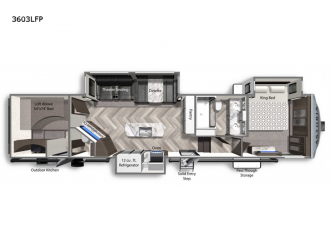 Astoria 3603LFP Floorplan
