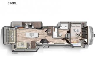 River Ranch 390RL Floorplan