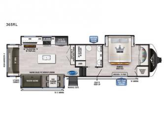 Ahara 365RL Floorplan