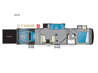 Gravity 3640 Floorplan