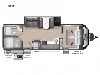 MPG 2860BH Floorplan