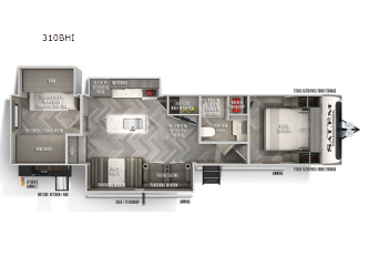 Salem Hemisphere 310BHI Floorplan