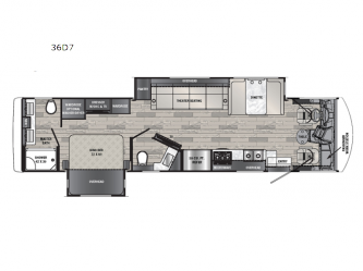 Georgetown 36D7 Floorplan