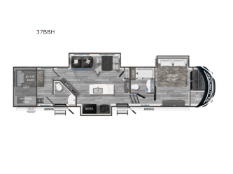 ElkRidge 37BBH Floorplan