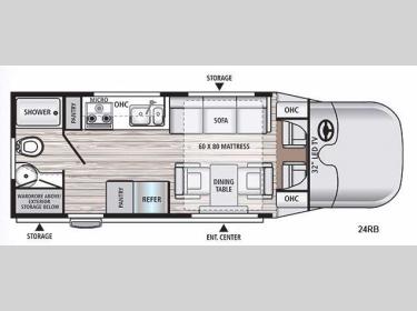 Floorplan - 2016 Dynamax REV 24RB