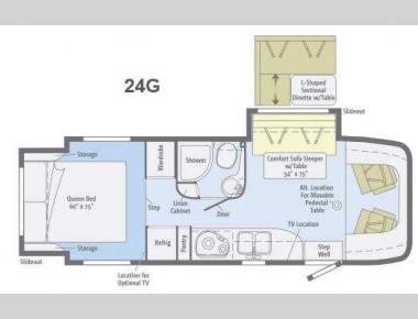 Floorplan - 2013 Itasca Navion IQ 24G