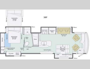 Floorplan - 2016 Itasca Meridian 38P