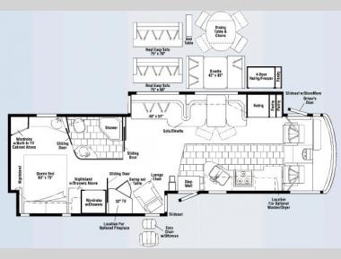 Floorplan - 2008 Itasca Suncruiser 38T