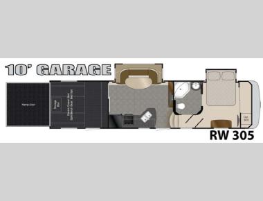 Floorplan - 2013 Heartland Road Warrior 305