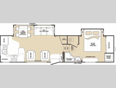 Floorplan - 2007 Keystone RV Montana 3000 RK