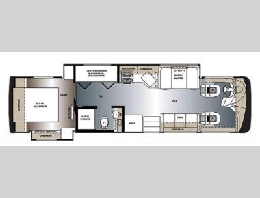 Floorplan - 2014 Forest River RV Legacy SR 300 340BH