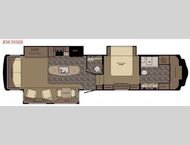 Floorplan - 2015 Redwood RV Redwood 39MB