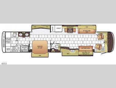 Floorplan - 2015 Newmar Mountain Aire 4553