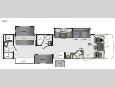Floorplan - 2015 Forest River RV Georgetown 364TS