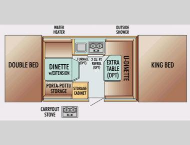 Floorplan - 2007 Jayco Jay Series 1007