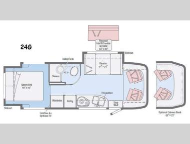 Floorplan - 2016 Itasca Navion 24G