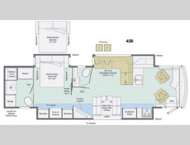 Floorplan - 2016 Itasca Meridian 40R