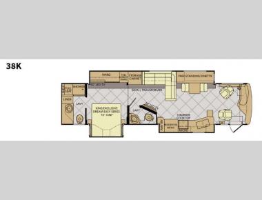 Floorplan - 2016 Fleetwood RV Expedition 38K