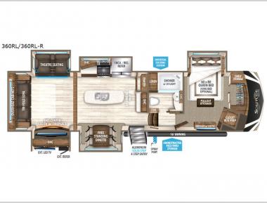 Floorplan - 2017 Grand Design Solitude 360RL