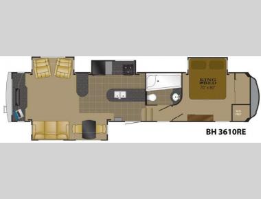 Floorplan - 2013 Heartland Bighorn 3610RE