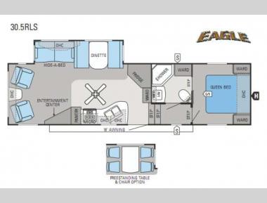 Floorplan - 2013 Jayco Eagle 30 5RLS