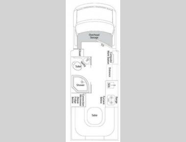 Floorplan - 2013 Pleasure-Way Pursuit Pursuit