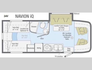 Floorplan - 2014 Itasca Navion IQ 24V