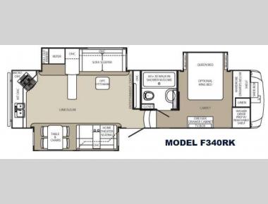 Floorplan - 2015 Palomino Columbus F340RK