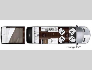 Floorplan - 2017 Airstream RV Interstate Lounge EXT Lounge EXT