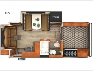 Floorplan - 2017 Lance 1172