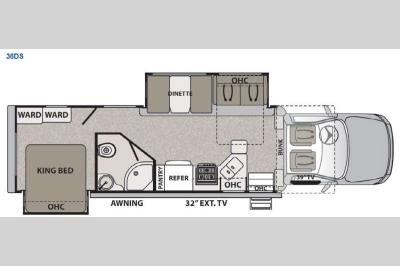Floorplan - 2017 Dynamax Isata 5 36DS