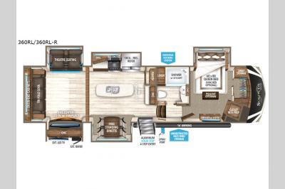 Floorplan - 2017 Grand Design Solitude 360RL