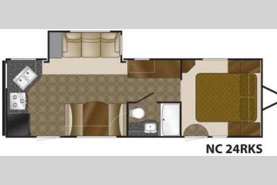 Floorplan - 2011 Heartland North Country 24RKS
