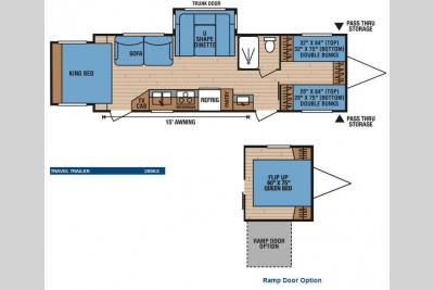 Floorplan - 2011 KZ Spree 289KS