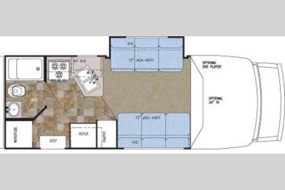 Floorplan - 2006 Gulf Stream RV B T Cruiser 5230