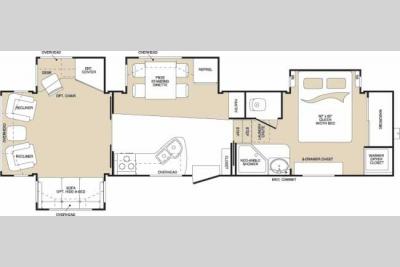 Floorplan - 2006 Keystone RV Montana 3500RL
