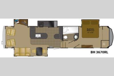 Floorplan - 2013 Heartland Bighorn 3670RL