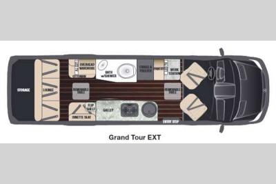Floorplan - 2015 Airstream RV Grand Tour EXT Grand Tour EXT