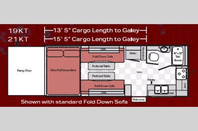 Floorplan - 2007 Extreme MegaLite 19KT