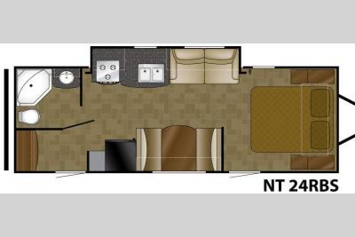 Floorplan - 2011 Heartland North Trail 24RBS