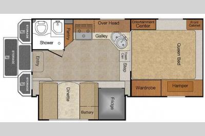 Floorplan - 2015 Lance 995