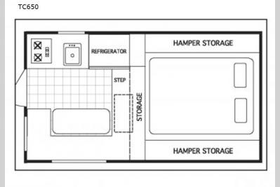 Floorplan - 2017 RC Willett Inc Northstar Pop-Up TC650