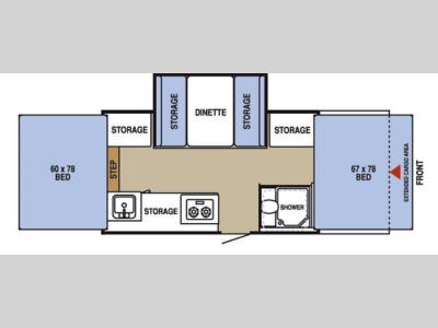 Floorplan - 2008 Starcraft  RT Series 13RT