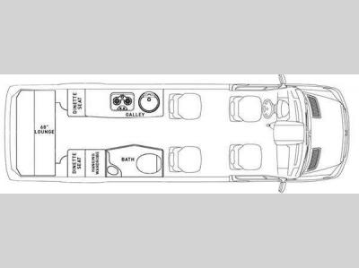 Floorplan - 2009 Airstream RV Interstate Interstate