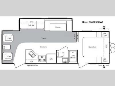 Floorplan - 2010 Keystone RV Springdale 266RLSSR