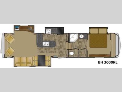 Floorplan - 2011 Heartland Bighorn 3600RL