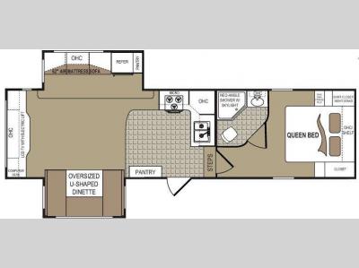 Floorplan - 2011 Dutchmen RV Denali 275REX