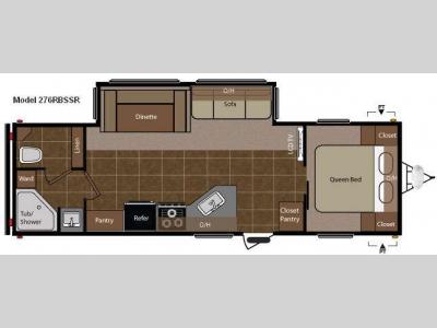 Floorplan - 2011 Keystone RV Springdale 276RBSSR