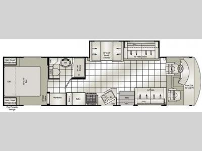 Floorplan - 2011 Damon Daybreak 34SS