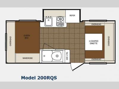 Floorplan - 2012 Prime Time Manufacturing Tracer 200RQS